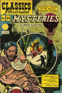 Cover Thumbnail for Classics Illustrated (Gilberton, 1947 series) #40 [HRN 62] - Mysteries
