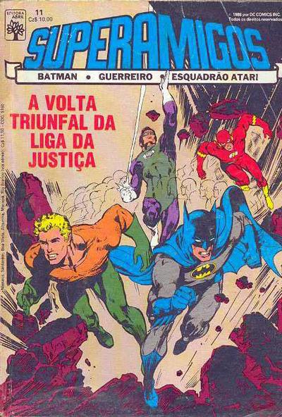 Cover for Superamigos (Editora Abril, 1985 series) #11