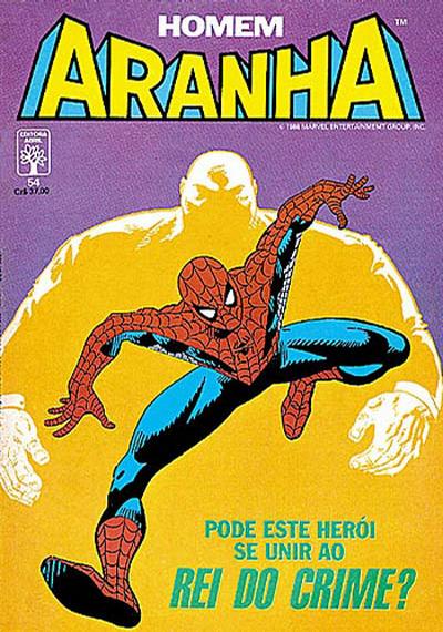Cover for Homem-Aranha (Editora Abril, 1983 series) #54