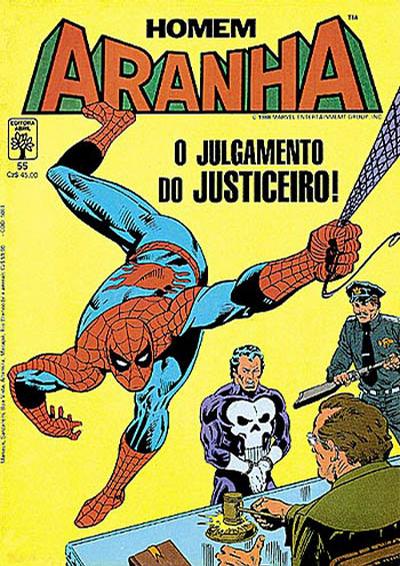 Cover for Homem-Aranha (Editora Abril, 1983 series) #55