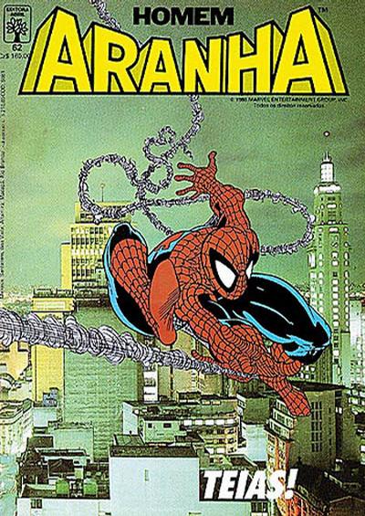 Cover for Homem-Aranha (Editora Abril, 1983 series) #62