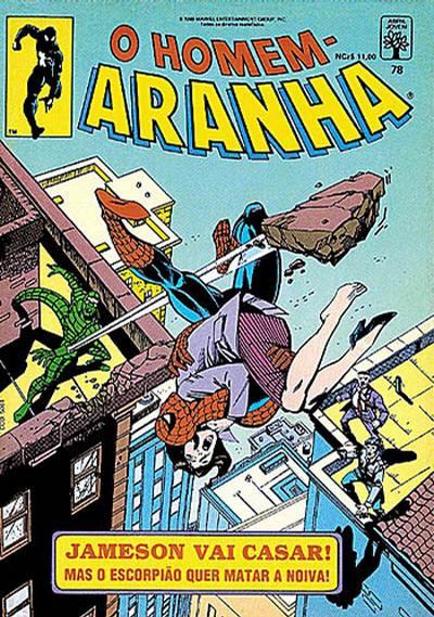 Cover for Homem-Aranha (Editora Abril, 1983 series) #78