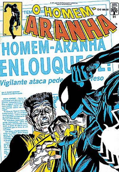Cover for Homem-Aranha (Editora Abril, 1983 series) #91