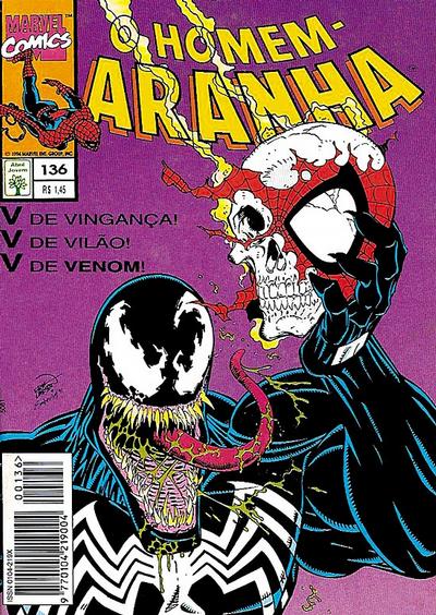 Cover for Homem-Aranha (Editora Abril, 1983 series) #136
