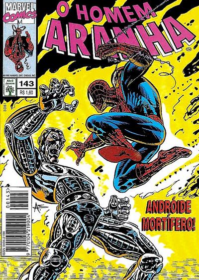 Cover for Homem-Aranha (Editora Abril, 1983 series) #143
