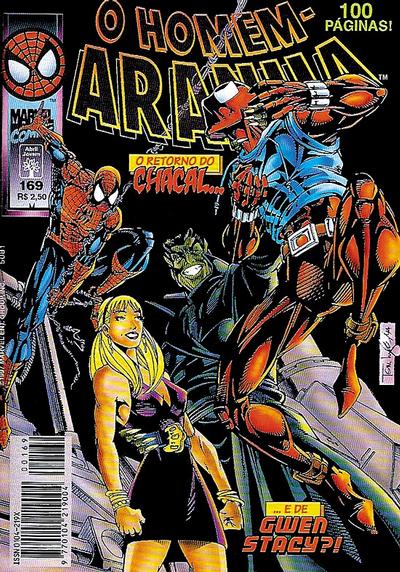 Cover for Homem-Aranha (Editora Abril, 1983 series) #169