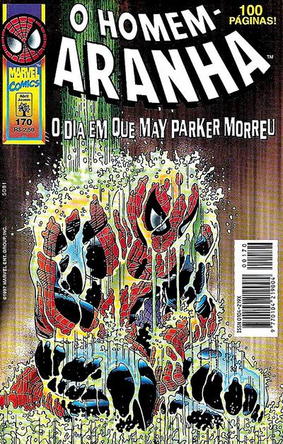 Cover for Homem-Aranha (Editora Abril, 1983 series) #170