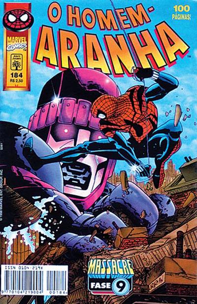 Cover for Homem-Aranha (Editora Abril, 1983 series) #184