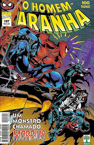 Cover for Homem-Aranha (Editora Abril, 1983 series) #187