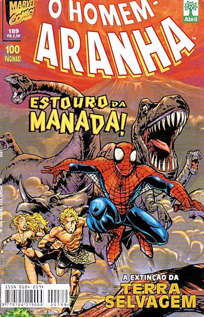 Cover for Homem-Aranha (Editora Abril, 1983 series) #189