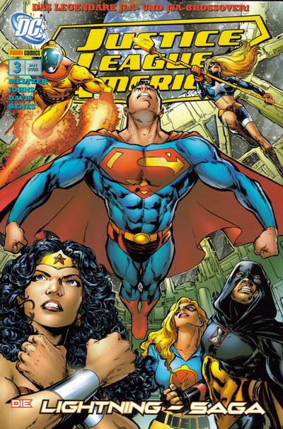 Cover for Justice League of America Sonderband (Panini Deutschland, 2007 series) #3 - Die Lightning-Saga