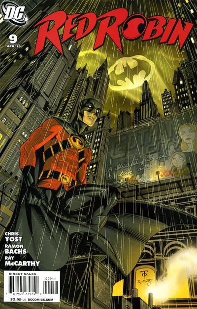 Cover for Red Robin (DC, 2009 series) #9 [Direct Sales]