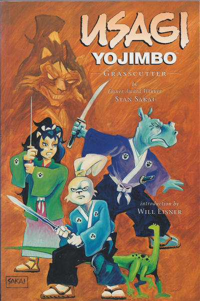 Cover for Usagi Yojimbo (Dark Horse, 1997 series) #12 - Grasscutter