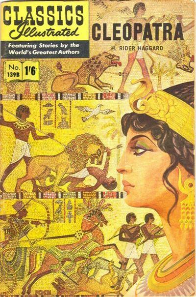 Cover for Classics Illustrated (Thorpe & Porter, 1951 series) #139B [HRN 139B] - Cleopatra