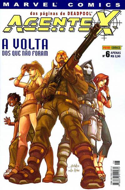 Cover for Agente X (Panini Brasil, 2003 series) #6