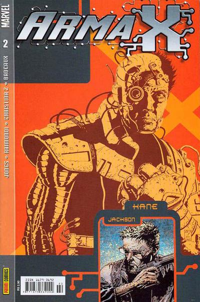 Cover for Arma X (Panini Brasil, 2003 series) #2