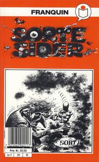 Cover Thumbnail for Franquin's Sorte sider [Semic Tegneseriepocket] (Semic, 1990 series) 