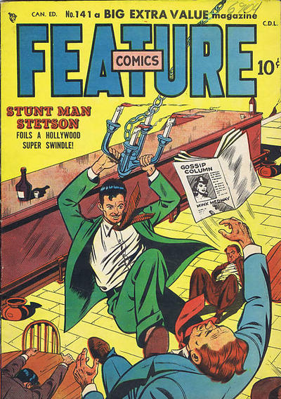 Cover for Feature Comics (Bell Features, 1949 series) #141