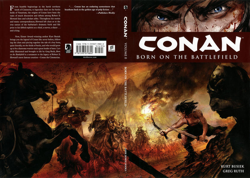 Cover for Conan (Dark Horse, 2005 series) #0 - Born on the Battlefield