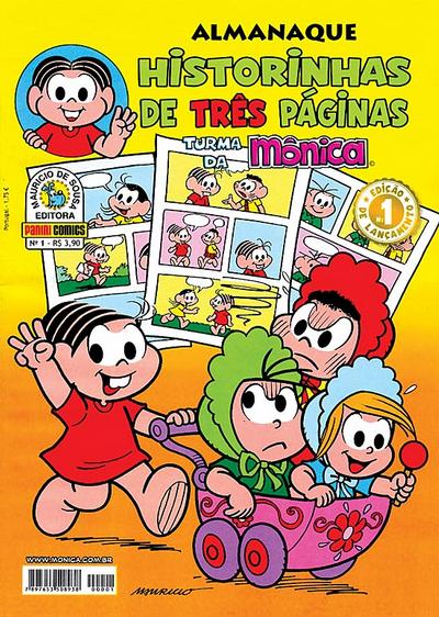 Cover for Almanaque Historinhas de Três Páginas (Panini Brasil, 2008 series) #1