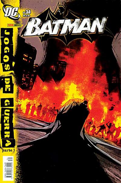 Cover for Batman (Panini Brasil, 2002 series) #34
