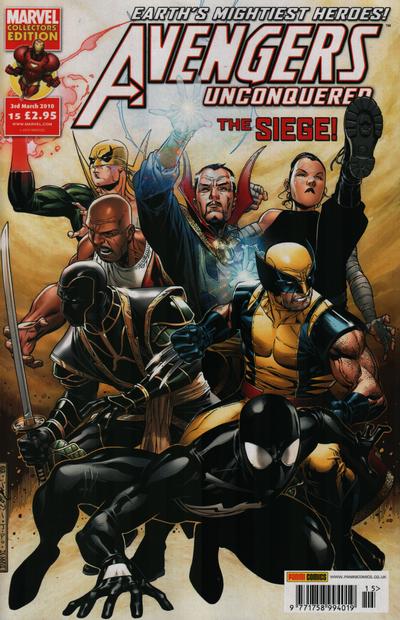 Cover for Avengers Unconquered (Panini UK, 2009 series) #15