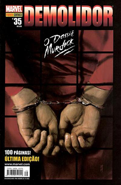 Cover for Demolidor (Panini Brasil, 2004 series) #35