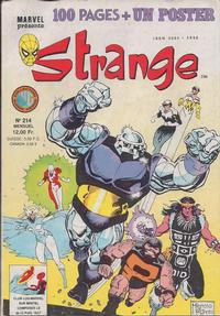 Cover Thumbnail for Strange (Editions Lug, 1970 series) #214