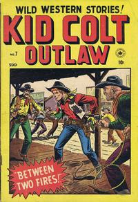 Cover Thumbnail for Kid Colt Outlaw (Superior, 1949 series) #7