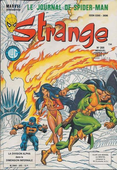 Cover for Strange (Editions Lug, 1970 series) #205
