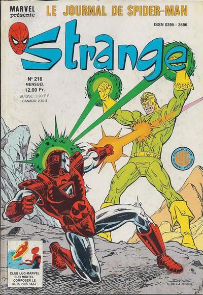 Cover for Strange (Editions Lug, 1970 series) #216