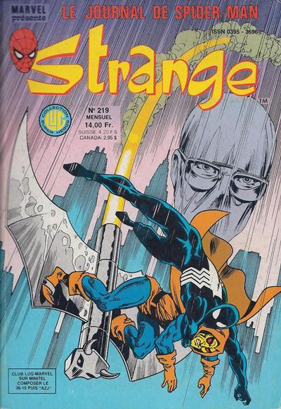 Cover for Strange (Editions Lug, 1970 series) #219