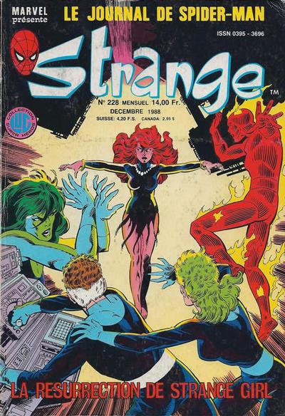 Cover for Strange (Editions Lug, 1970 series) #228