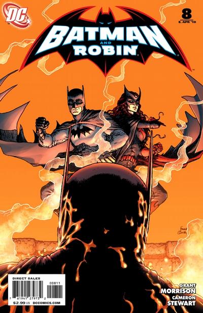 Cover for Batman and Robin (DC, 2009 series) #8