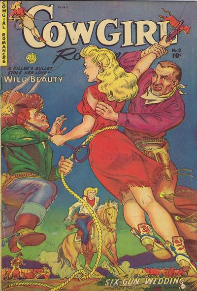 Cover for Cowgirl Romances (Superior, 1952 series) #8