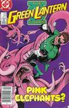 Cover for The Green Lantern Corps (DC, 1986 series) #211 [Newsstand]