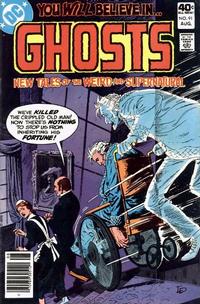 Cover Thumbnail for Ghosts (DC, 1971 series) #91