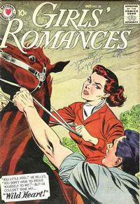 Cover Thumbnail for Girls' Romances (DC, 1950 series) #55