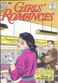 Cover Thumbnail for Girls' Romances (DC, 1950 series) #66