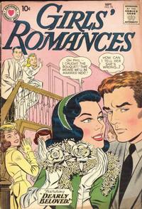 Cover Thumbnail for Girls' Romances (DC, 1950 series) #70