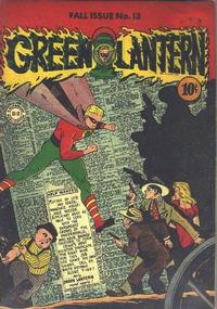 Cover Thumbnail for Green Lantern (DC, 1941 series) #13