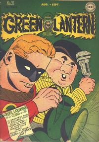 Cover Thumbnail for Green Lantern (DC, 1941 series) #21