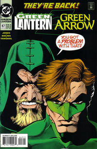 Cover for Green Lantern (DC, 1990 series) #47 [Direct Sales]