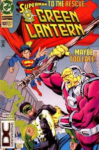 Cover for Green Lantern (DC, 1990 series) #53 [DC Universe Box]