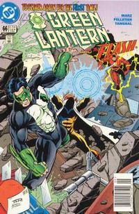 Cover for Green Lantern (DC, 1990 series) #66 [Newsstand]