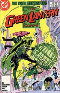 Cover Thumbnail for The Green Lantern Corps (DC, 1986 series) #214 [Direct]