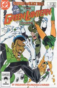 Cover Thumbnail for The Green Lantern Corps (DC, 1986 series) #218 [Direct]