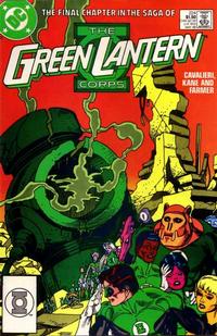 Cover Thumbnail for The Green Lantern Corps (DC, 1986 series) #224 [Direct]