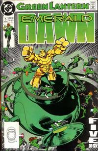 Cover Thumbnail for Green Lantern: Emerald Dawn (DC, 1989 series) #5 [Direct]
