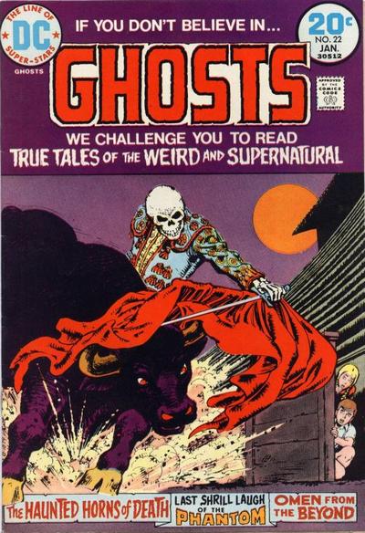 Cover for Ghosts (DC, 1971 series) #22
